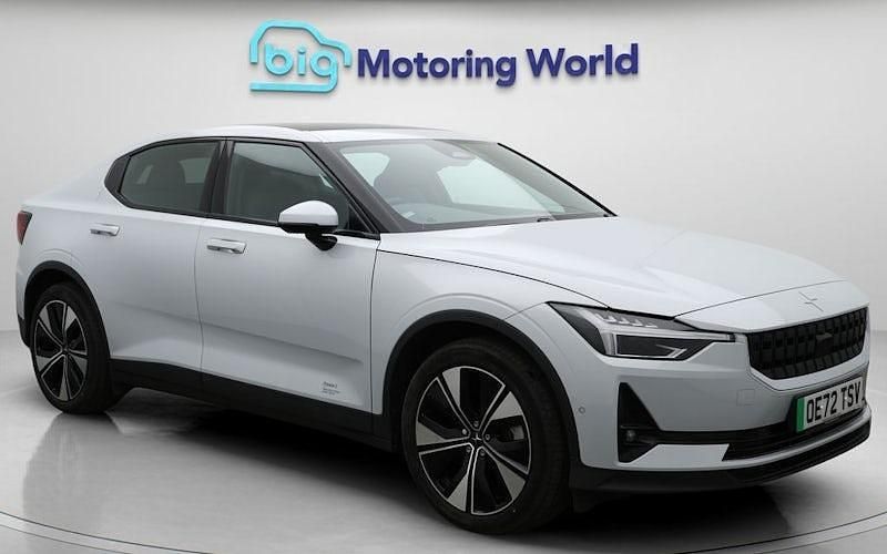 Silver Used 2022 Polestar 2 Long Range Dual motor Hatchback | £19,800 (Good price) - Image 1/4