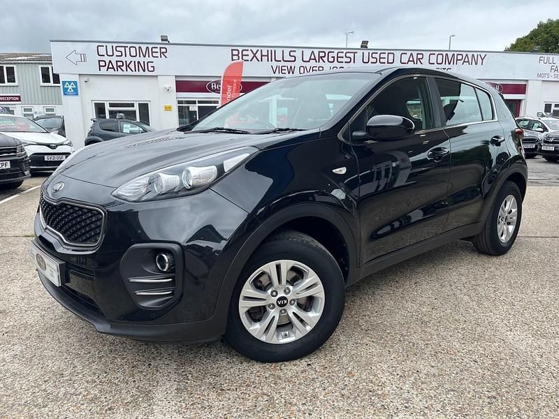 Black Used 2016 Kia Sportage 2 SUV | £8,299 (Fair price) - Image 1/4