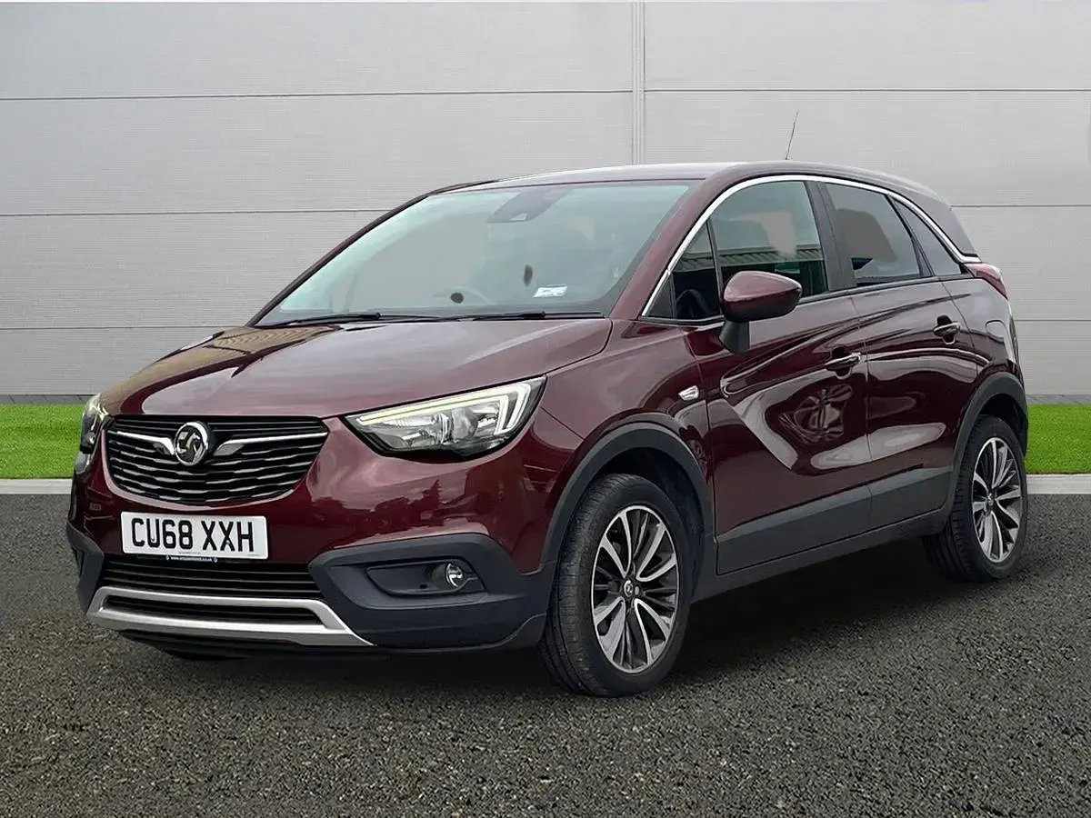 Used Vauxhall Crossland X Elite 102 HP (75 kW) 2019 Red SUV