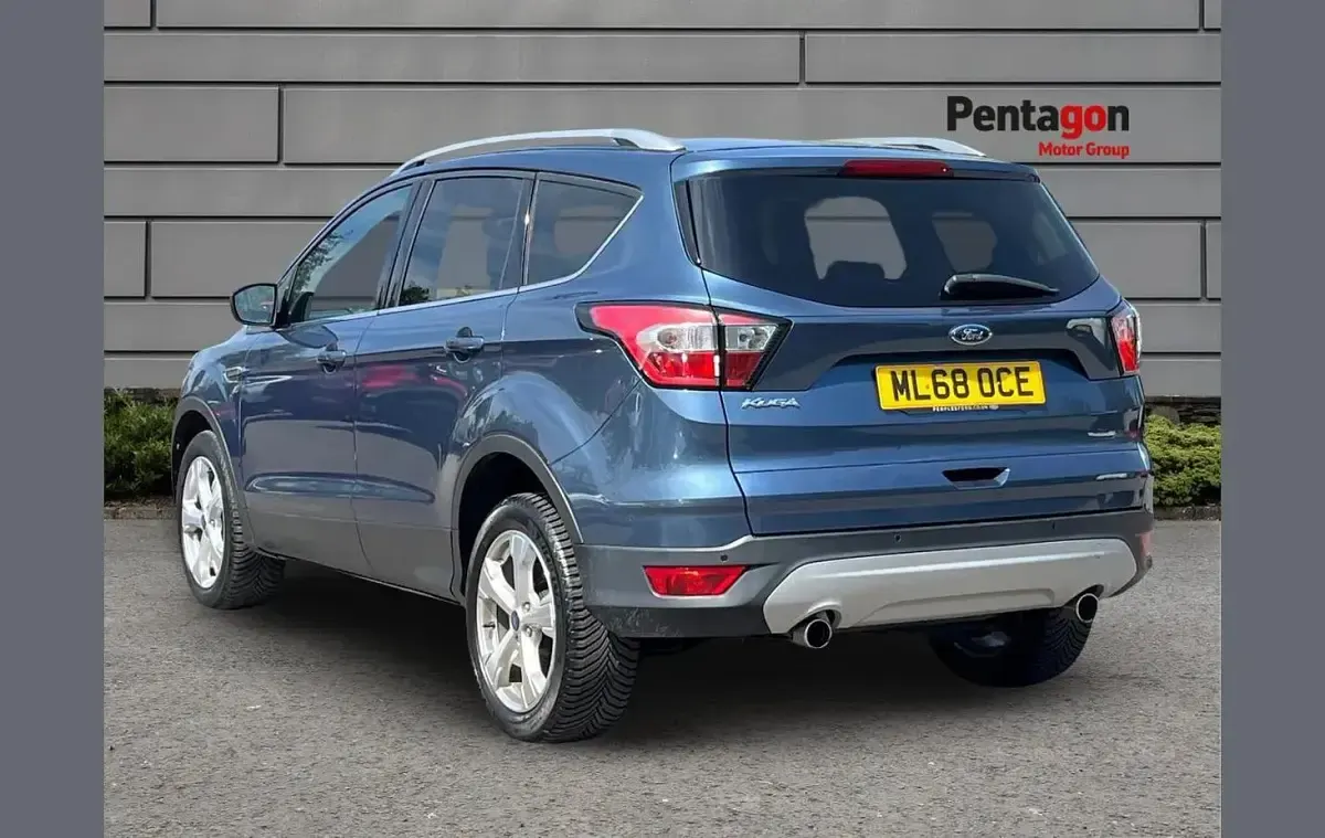 Used Ford Kuga Titanium X 120 HP (88 kW) 2018 Blue SUV