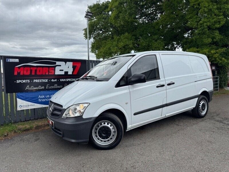 White Used 2014 Mercedes Vito MPV | £8,495 (Super price) - Image 1/3