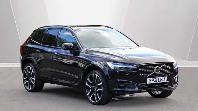 Black Used 2021 Volvo XC60 R-Design Pro SUV | £26,995 (Good price) - Image 1/3