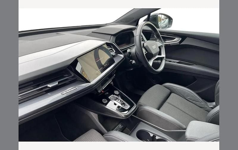 Used Audi Q4 e-tron S-Line 150 kW (204 HP) 2021 Black SUV