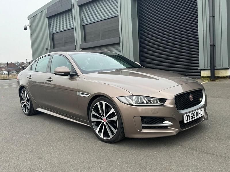Used Jaguar XE R-Sport 163 HP (119 kW) 2015 Bronze Sedan