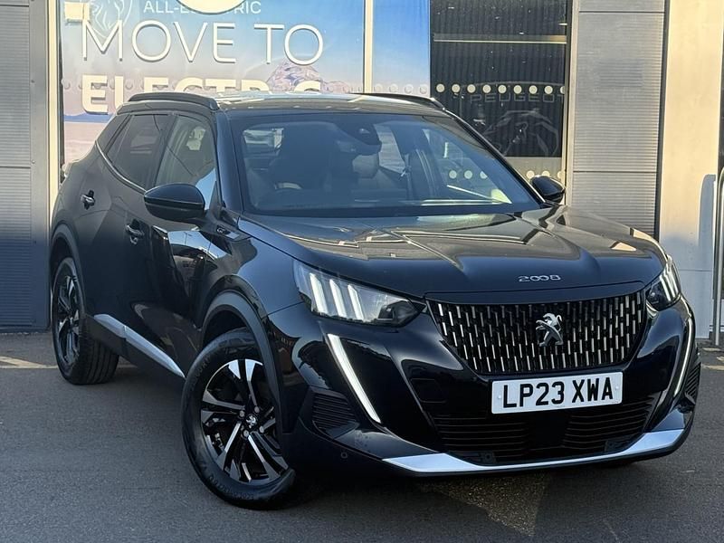 Black Used 2023 Peugeot 2008 GTi SUV | £17,195 (Fair price) - Image 1/4