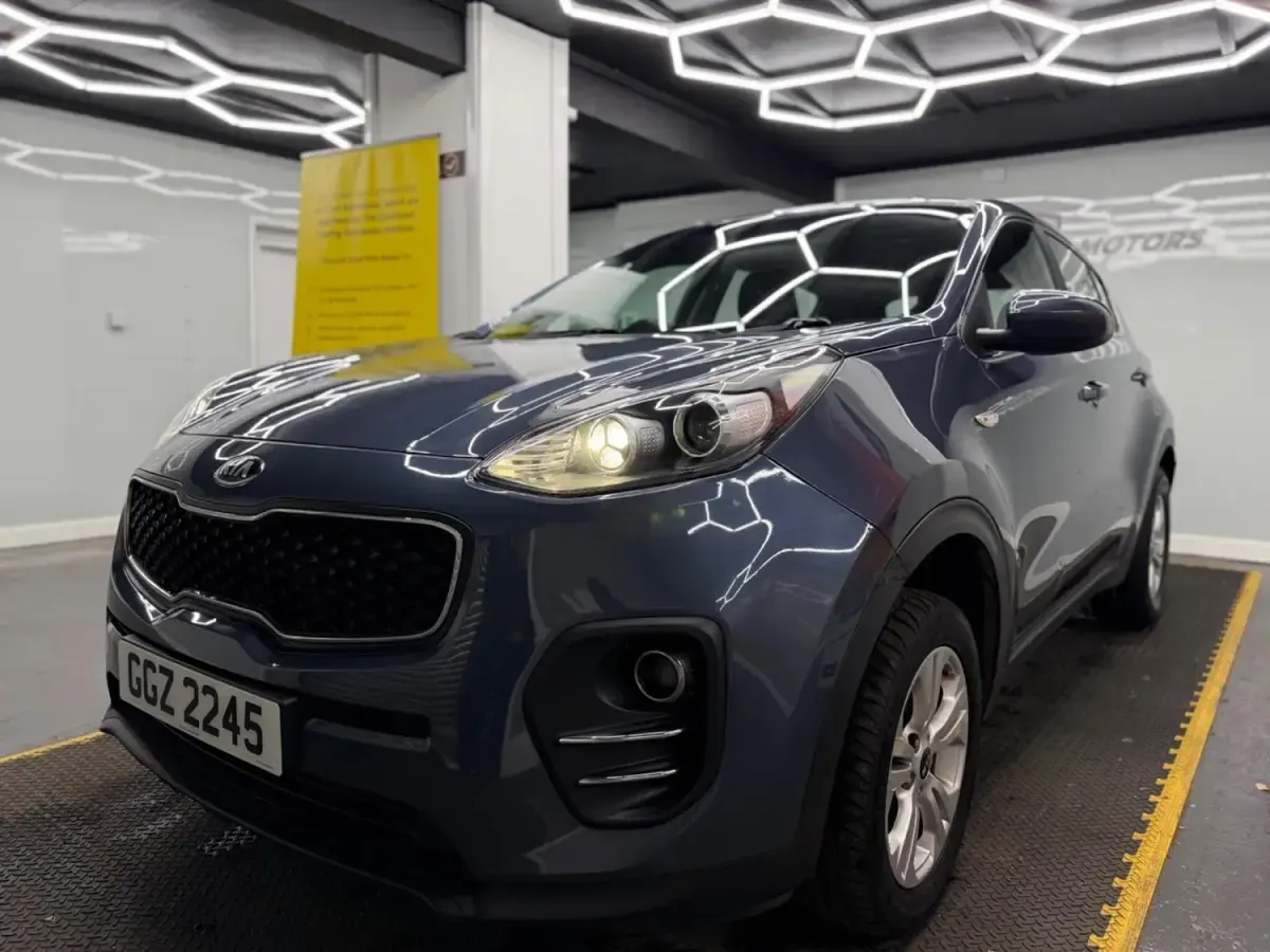 Usado Kia Sportage 2017 Azul SUV