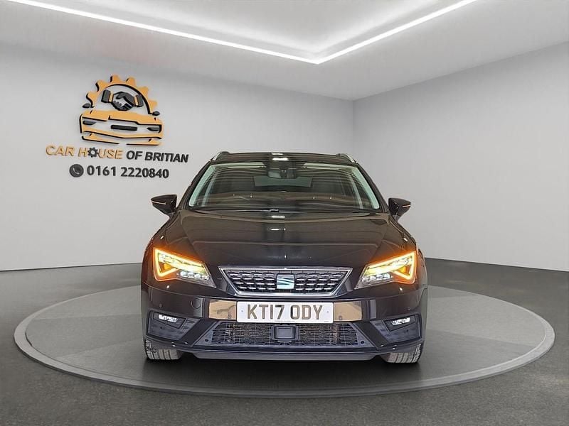 Black Used 2017 Seat Leon ST XCELLENCE Estate | £9,250 (Fair price) - Image 1/4