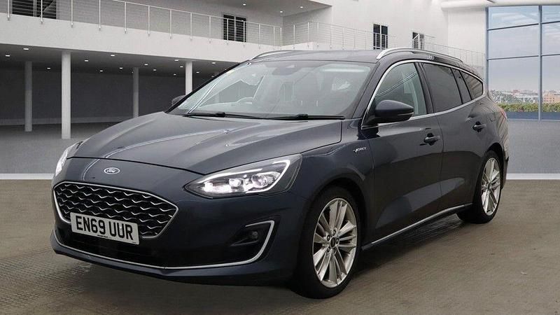Blue Used 2020 Ford Focus Vignale Estate | £9,999 (Good price) - Image 1/4