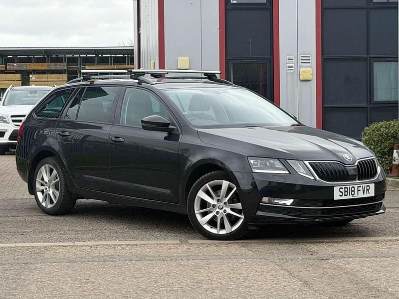 Used Skoda Octavia SE L 150 HP (110 kW) 2018 Black Estate