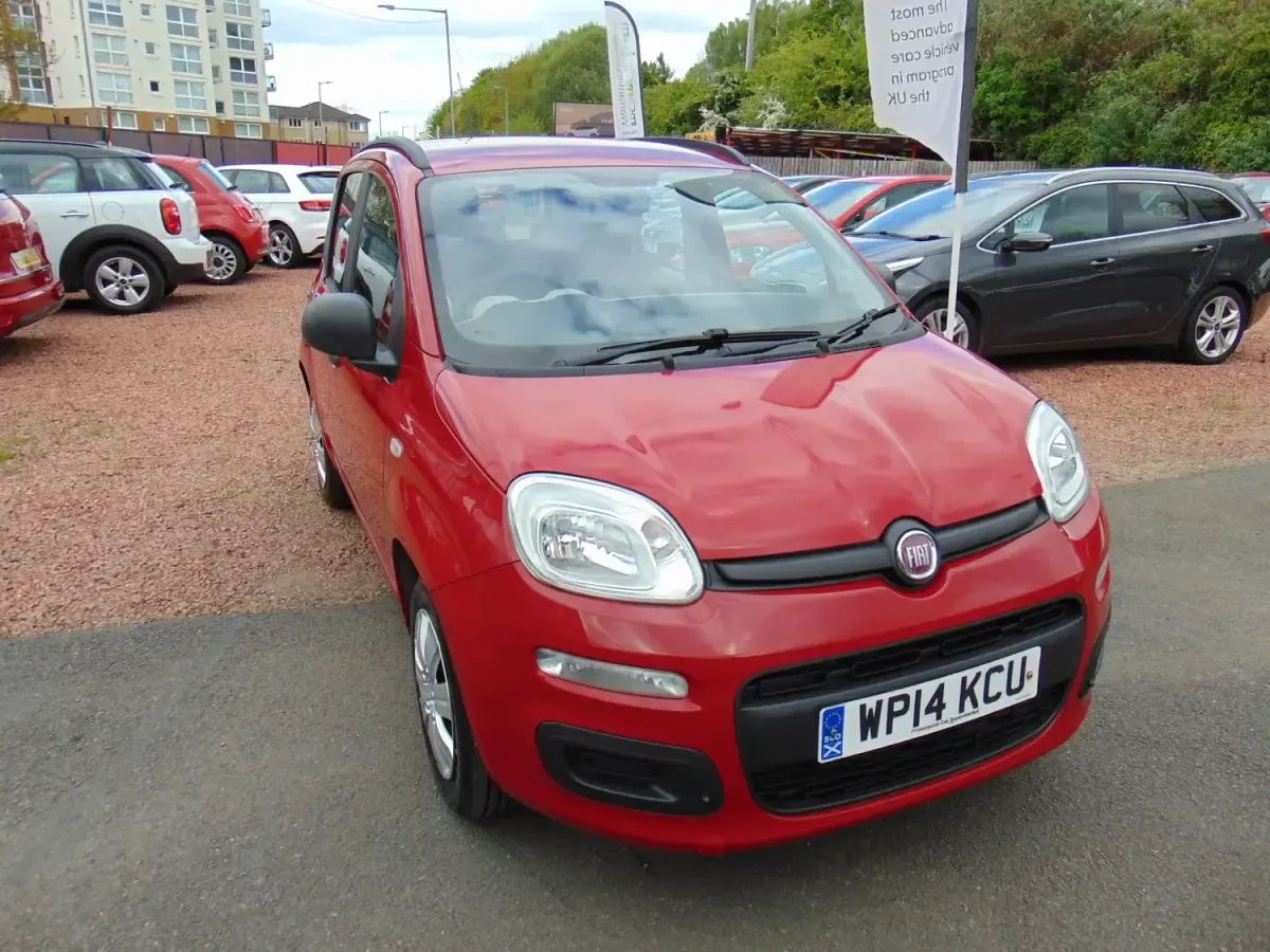 Gebraucht Fiat Panda Easy 69 PS (50 kW) 2014 Rot Kleinwagen