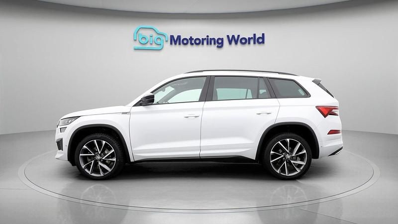 Used Skoda Kodiaq SportLine 150 HP (110 kW) 2023 White SUV