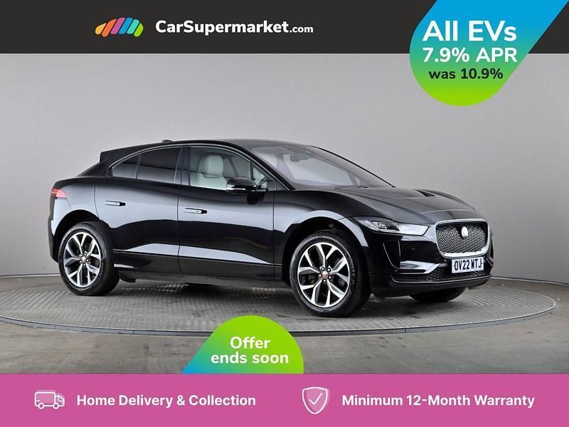 Black Used 2022 Jaguar I-Pace SUV | £21,497 (Fair price) - Image 1/3