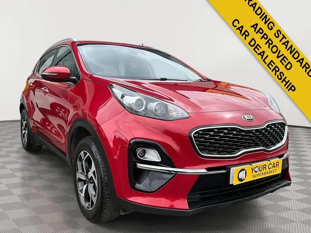 Used Kia Sportage 177 HP (130 kW) 2019 Red SUV