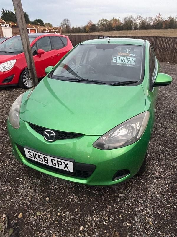 Green Used 2008 Mazda 2 Hatchback | £1,245 (Super price) - Image 1/4