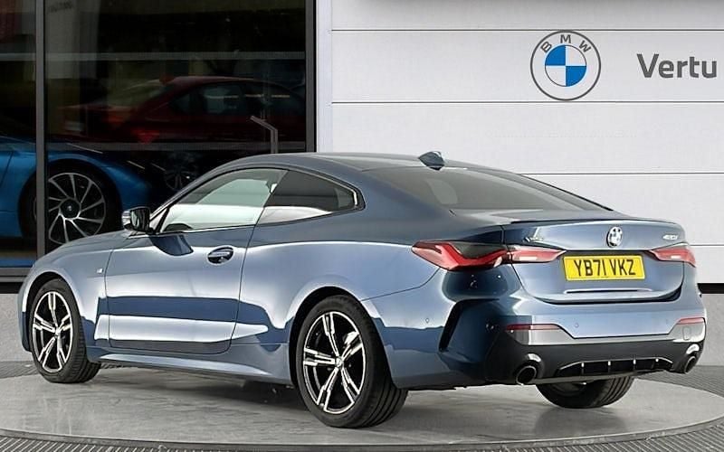Used BMW 420 M Sport 184 HP (135 kW) 2022 Blue Coupe