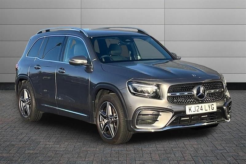Mountain grey Used 2024 Mercedes GLB220 AMG Line Premium SUV | £32,990 (Fair price) - Image 1/4