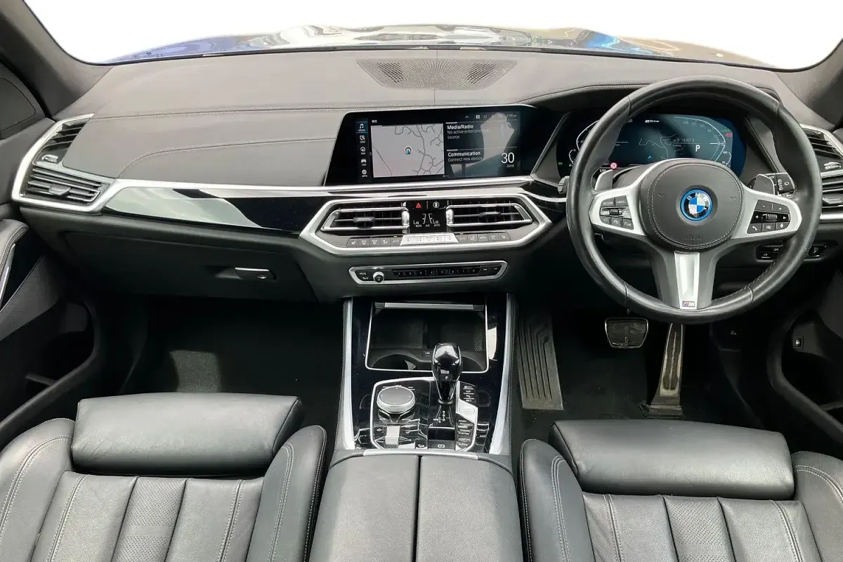 Used BMW X5 M Sport 394 HP (289 kW) 2022 Blue SUV