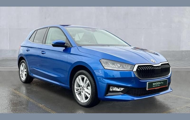 New Skoda Fabia SE L 113 HP (83 kW) 2025 Blue Hatchback