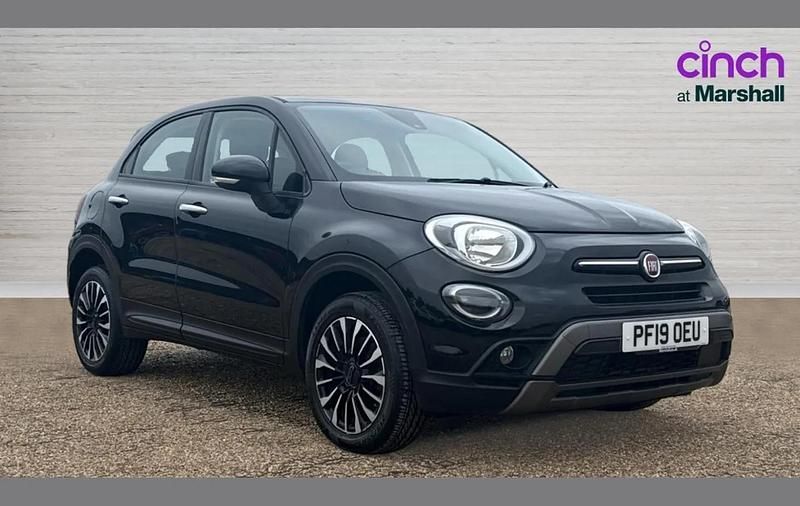 Black Used 2019 Fiat 500X Cross SUV | £11,035 (Fair price) - Image 1/4
