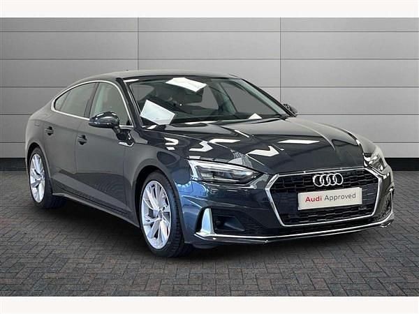 Manhattan grey Used 2021 Audi A5 Sport Coupe | £22,990 (Fair price) - Image 1/4