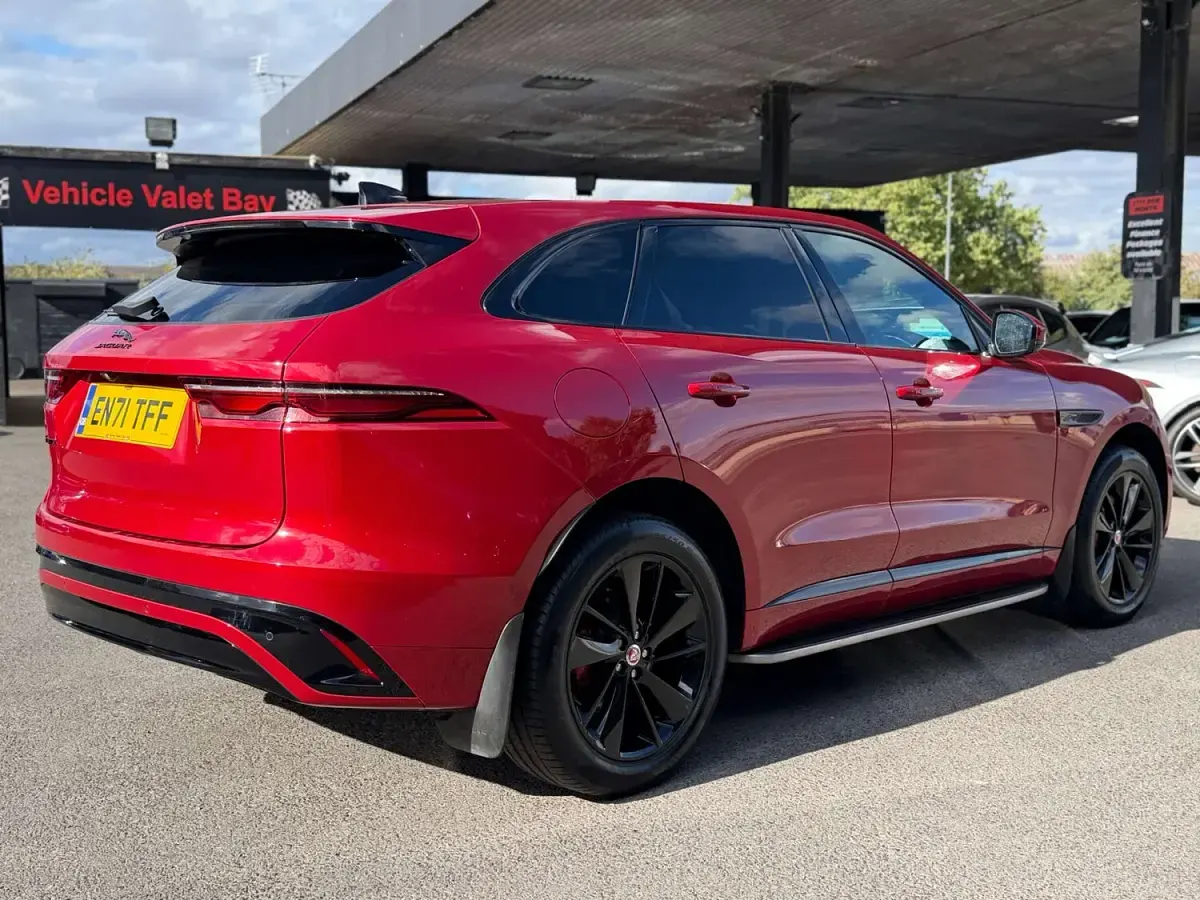 Used Jaguar F-Pace R-Dynamic 2021 Red SUV