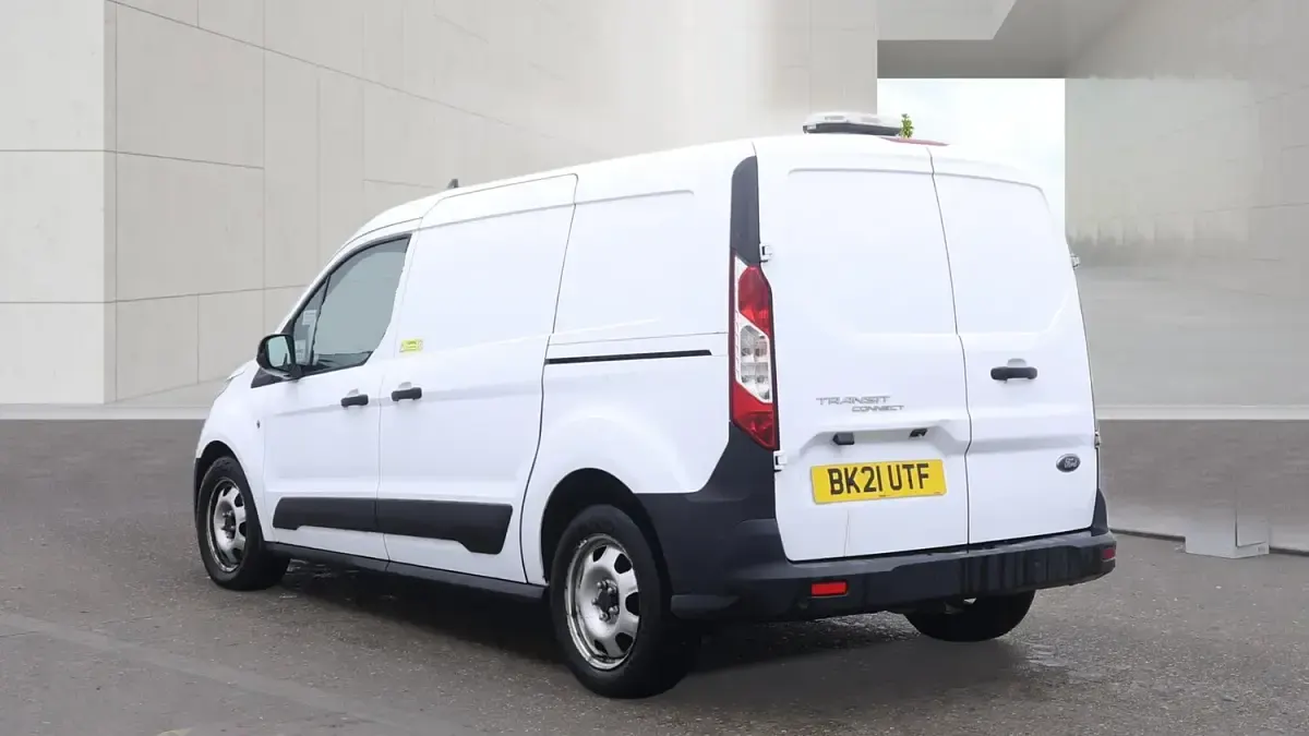 Used Ford Transit 100 HP (73 kW) 2021 White Van
