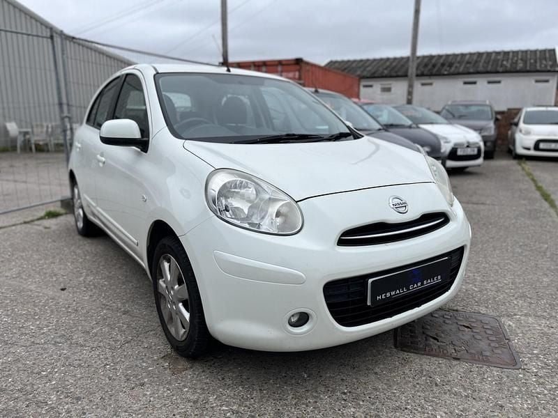 White Used 2012 Nissan Micra Acenta Hatchback | £2,195 (Good price) - Image 1/1