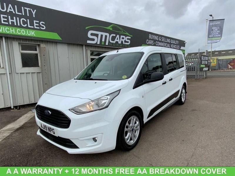 Used Ford Grand Tourneo Connect Zetec 120 HP (88 kW) 2019 White MPV