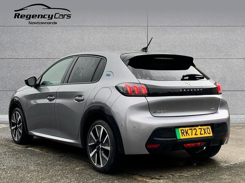 Used Peugeot e-208 Premium 100 kW (136 HP) 2022 Grey Hatchback