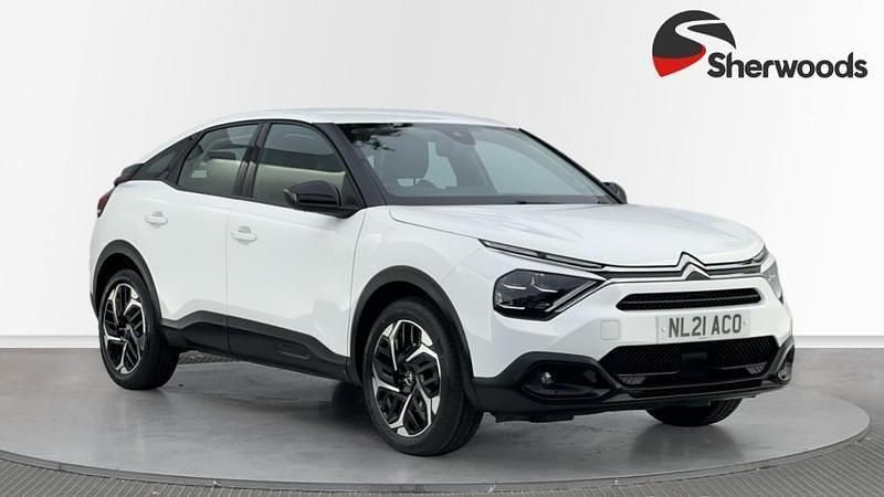 White Used 2021 Citroën C4 PureTech Hatchback | £12,630 (Fair price) - Image 1/4