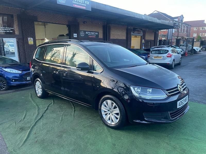 Used VW Sharan SE 140 HP (102 kW) 2013 Black MPV