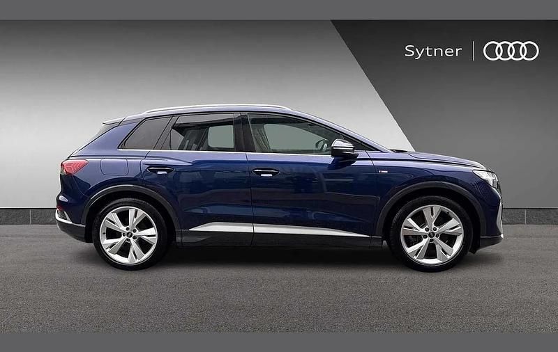 Used Audi Q4 e-tron S-Line 150 kW (204 HP) 2022 Blue SUV