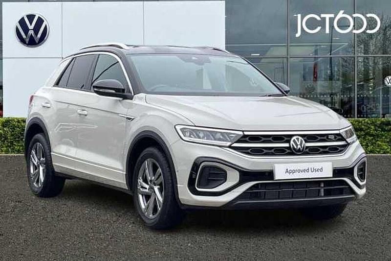 Grey Used 2024 VW T-Roc R-line SUV | £25,803 (Fair price) - Image 1/4