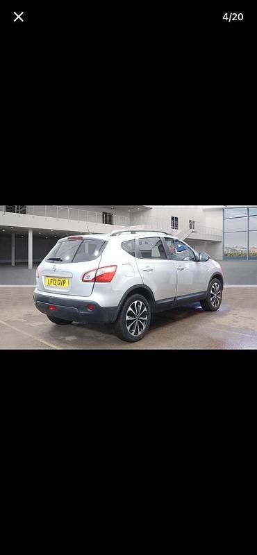 Used Nissan Qashqai 360º 117 HP (86 kW) 2013 Silver SUV