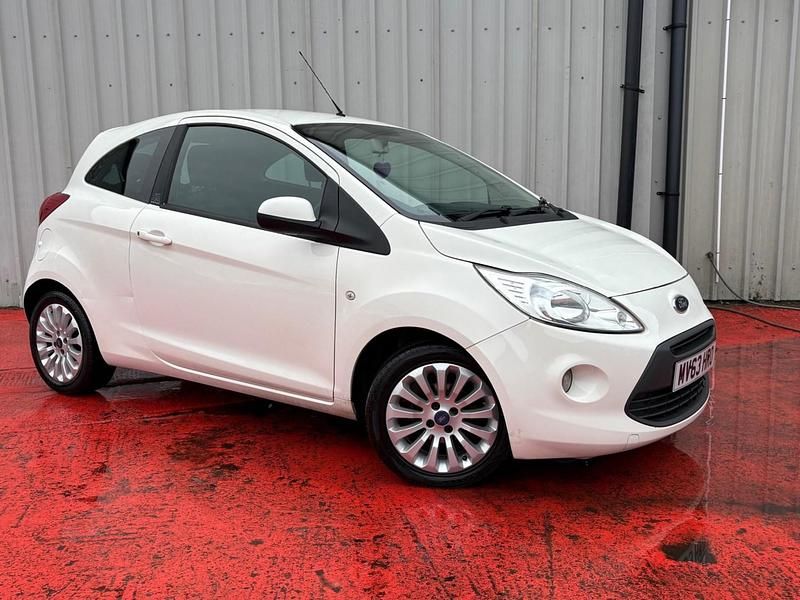 Used Ford Ka Zetec 2013 White Hatchback