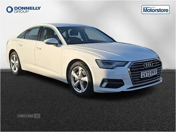 Used Audi A6 Sport 2023 White Sedan