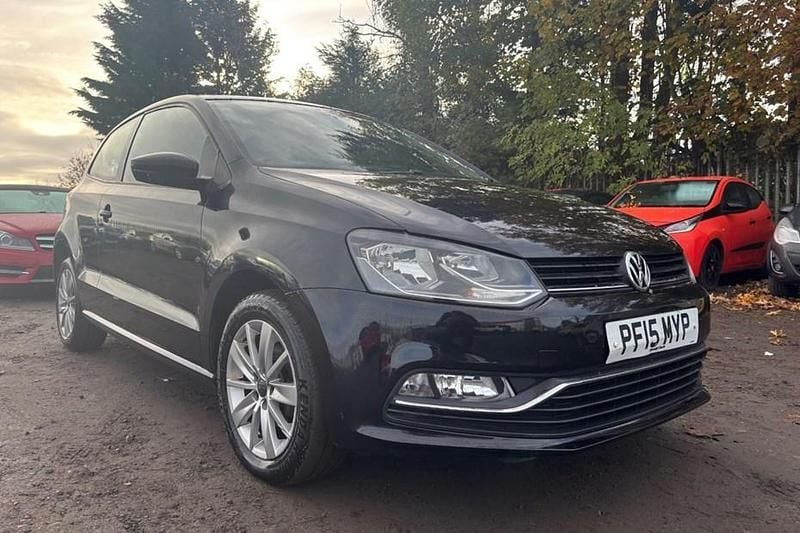 Black Used 2015 VW Polo SE Hatchback | £5,795 (Fair price) - Image 1/1