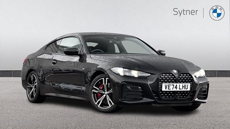 Black Used 2025 BMW 420 M Sport Coupe | £37,500 (Good price) - Image 1/4
