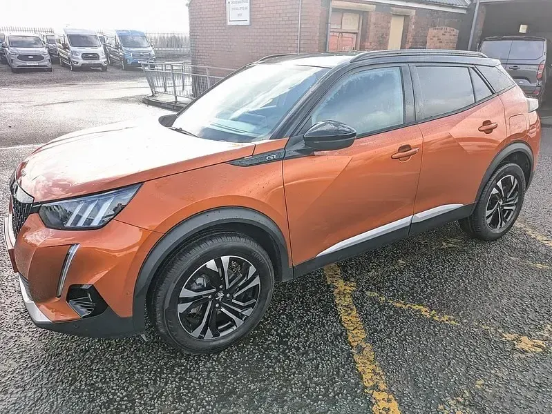 Second-hand Peugeot 2008 GTi 2021 Portocaliu SUV