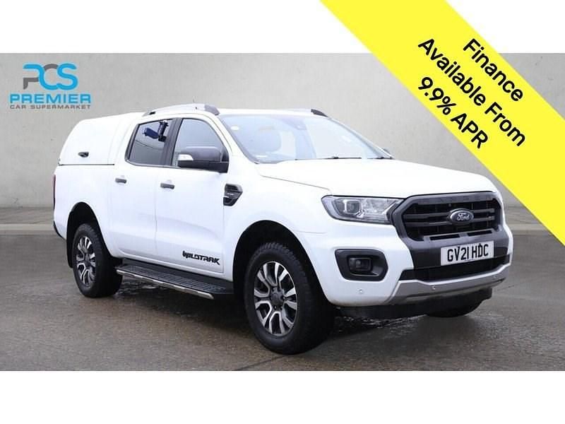 White Used 2021 Ford Ranger Wildtrack Pickup | £12,800 (Super price) - Image 1/3