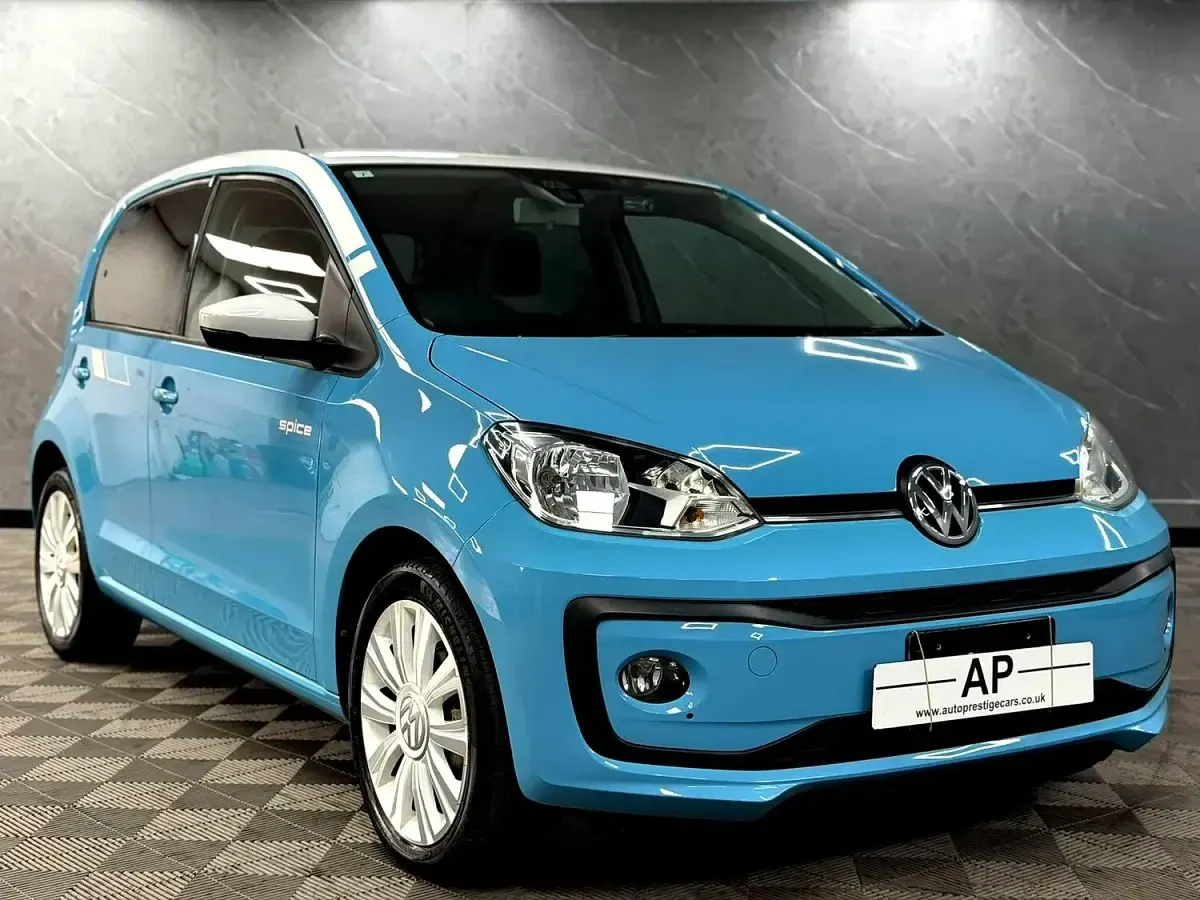 Used VW up! high up! 2019 Blue Hatchback