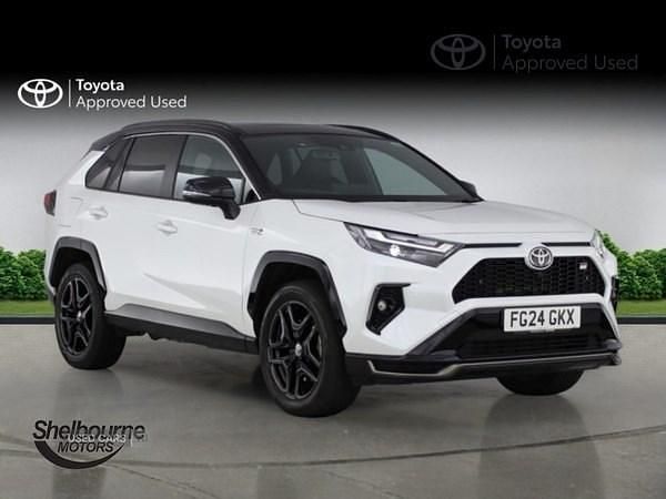 White/black Used 2024 Toyota RAV4 Sport Estate | £36,995 (Expensive) - Image 1/4