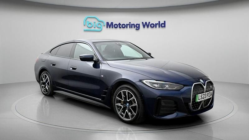 Used BMW i4 M Sport 250 kW (340 HP) 2023 Blue Sedan