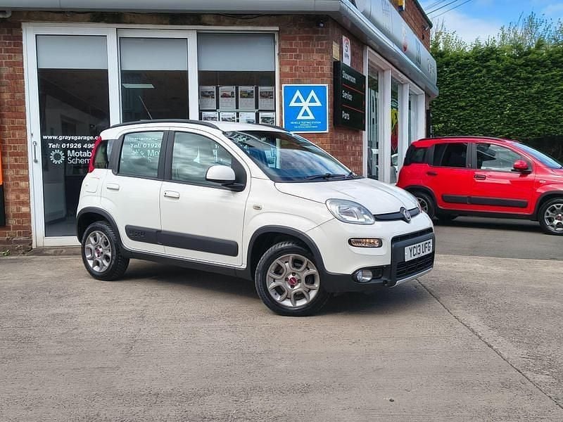 Used Fiat Panda 4x4 S 85 HP (62 kW) 2013 White Hatchback