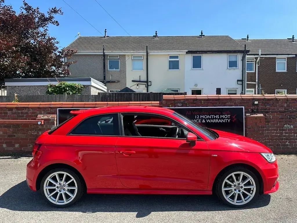 Used Audi A1 S-Line 2016 Red Hatchback