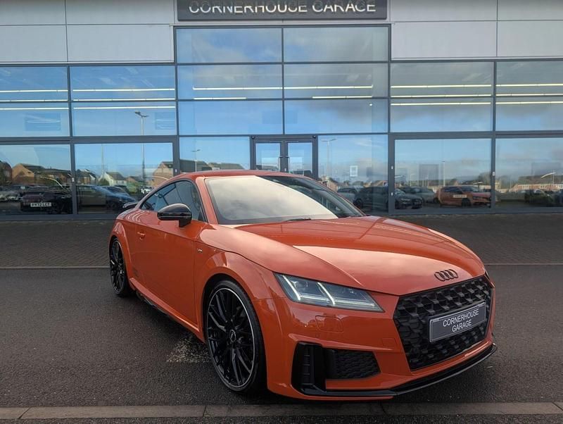 Used Audi TT Black Edition 197 HP (144 kW) 2021 Orange Coupe