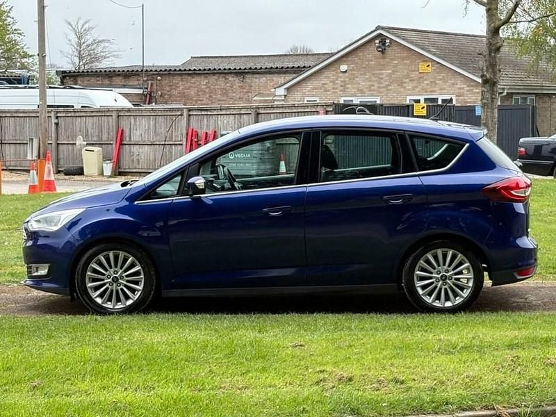 Begagnad Ford C-MAX Titanium 125 HK (91 kW) 2018 Blå Minibuss
