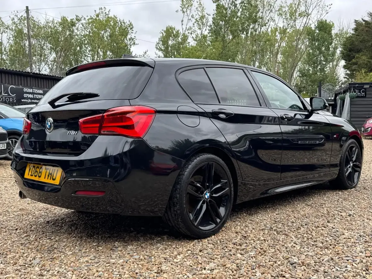 Used BMW 118 M Sport 136 HP (100 kW) 2018 Black Hatchback