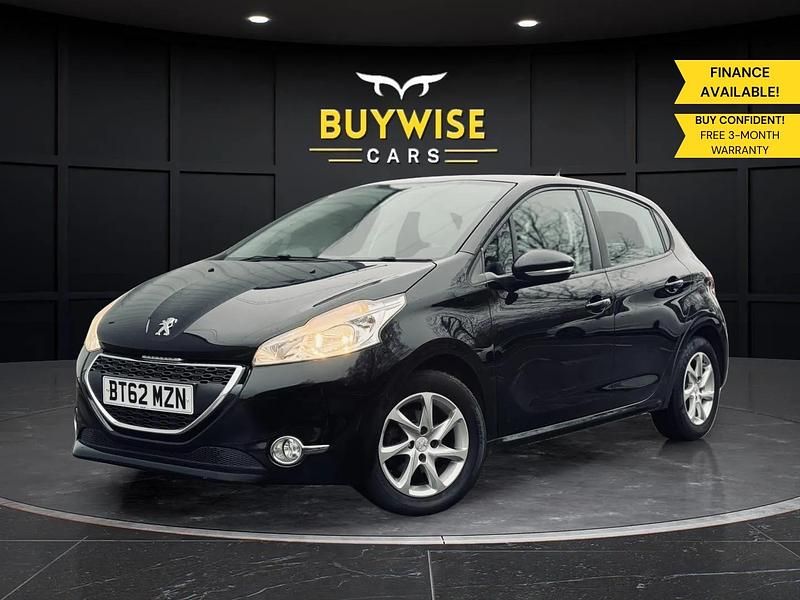 Used Peugeot 208 Active 82 HP (60 kW) 2012 Black Hatchback