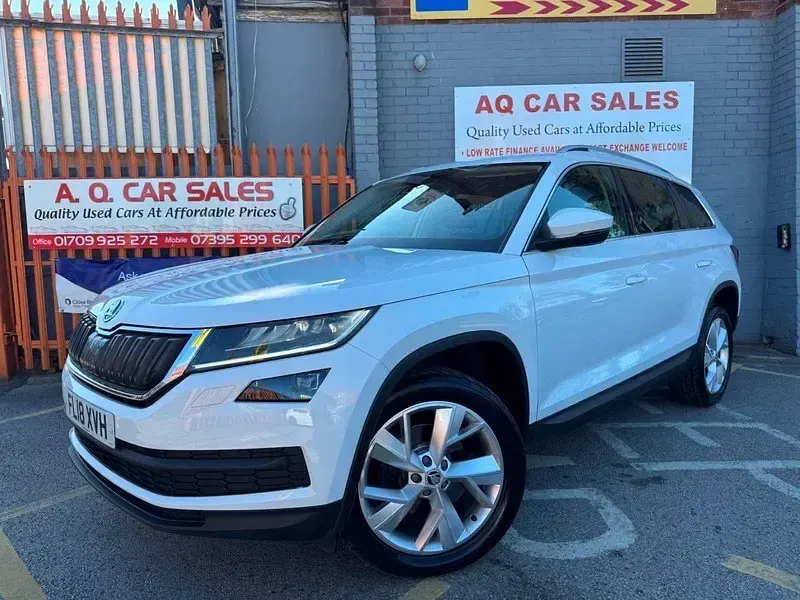 Usado Skoda Kodiaq 150 CV (110 kW) 2018 Blanco SUV